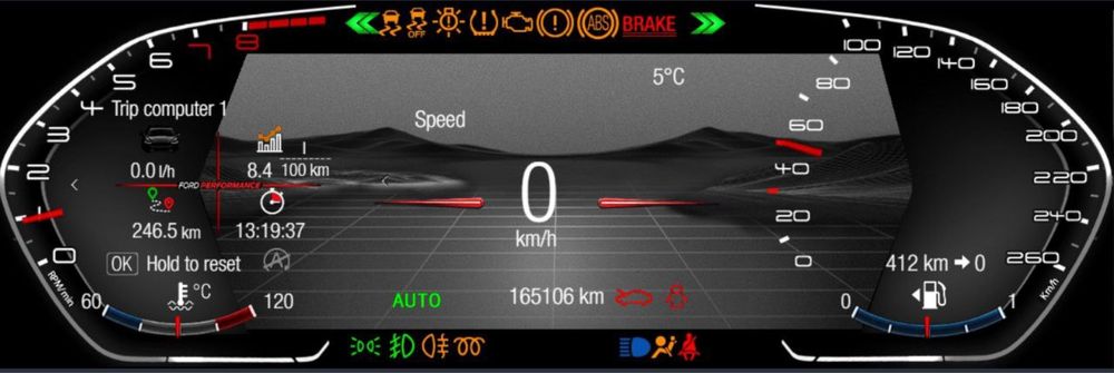 Приборка панель приладів спідометр Ford Fusion Mondeo