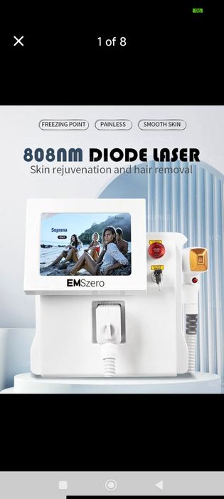 Laser Depiladora DIODO 808NM Profissional NAL