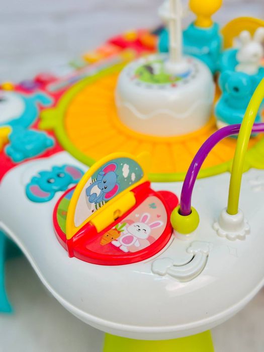 Інтерактивний розвиваючий столик (потяг, піаніно, моб.телефон)