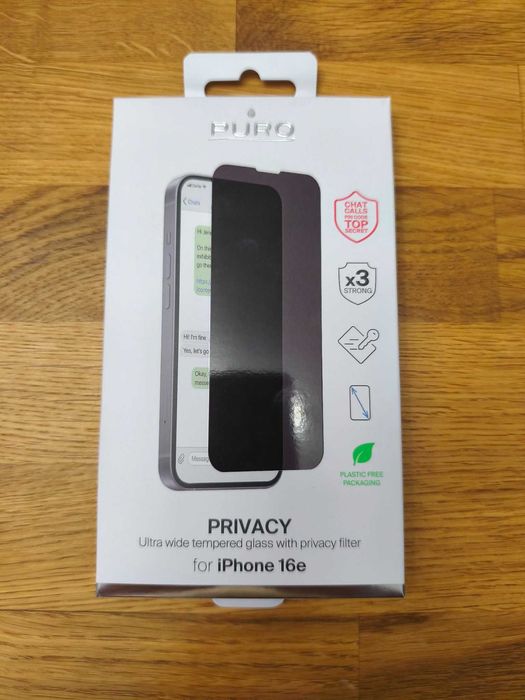 Nowe szkło hartowane do iPhone 16e szkło ochronne