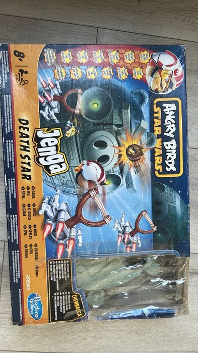 Gra Angry Birds jenga