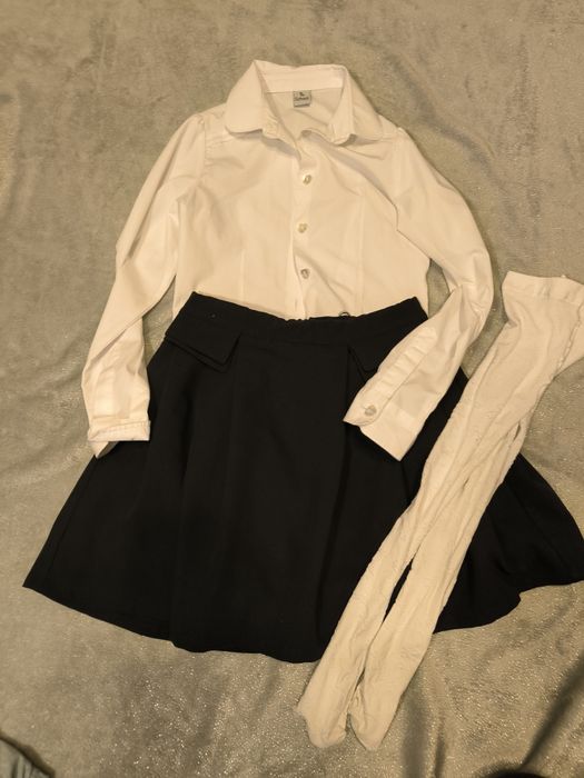 Zestaw galowy, na akademie 128 dla dziewczynki