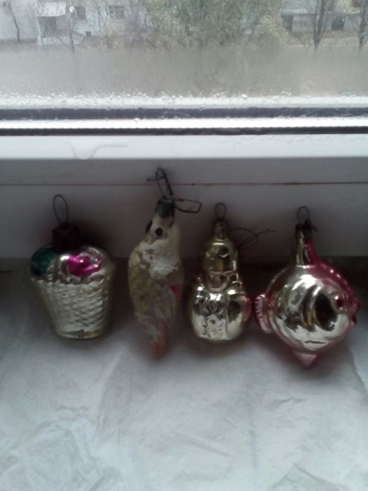 Елочные игрушки СССР