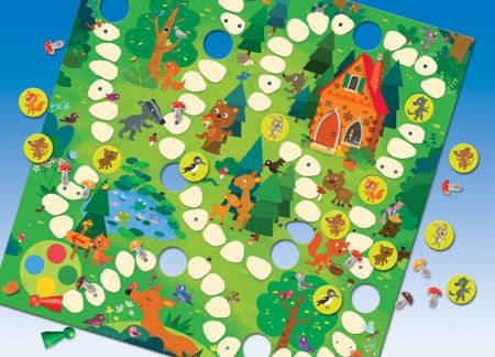 За грибами в зачарований ліс Гранна настільна гра ходилка