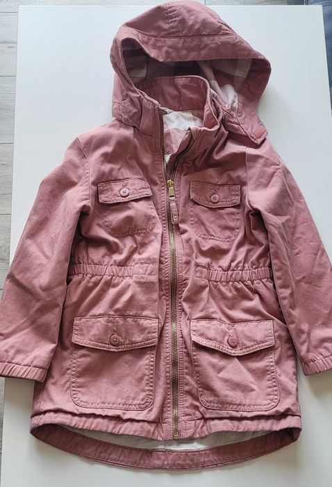 Kurtka parka wiosenna H&M dziewczynka 122
