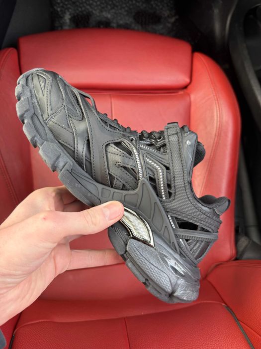 (ОПЛАТА ПІСЛЯ ОГЛЯДУ)Balenciaga Track 2.0 Black Баленсіага Трек 2.0
