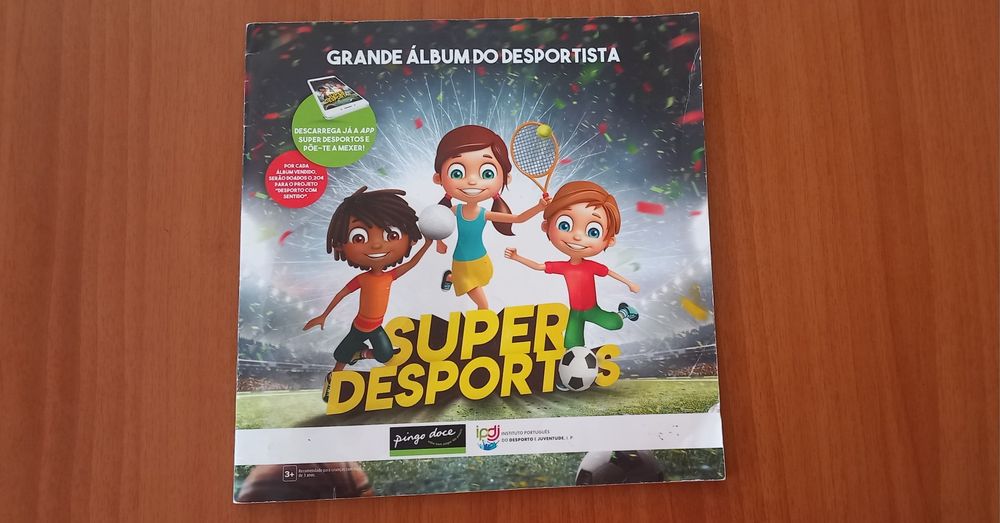 Caderneta COMPLETA Super Desportos Pingo Doce