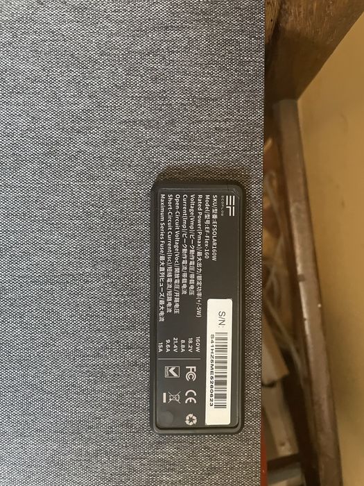 Сонячна панель ecoflow 160w