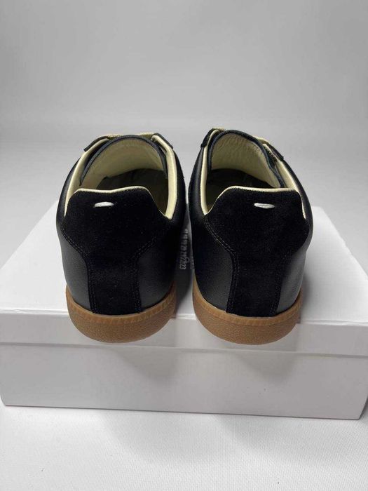 Maison Margiela Replica Gats кеди чорні кросівки кеды черные кроссовки