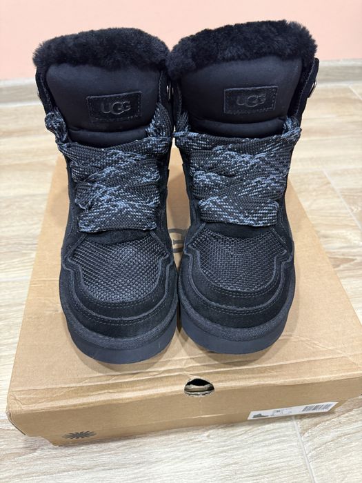 Кеди зимові чорні  Ugg Highmell