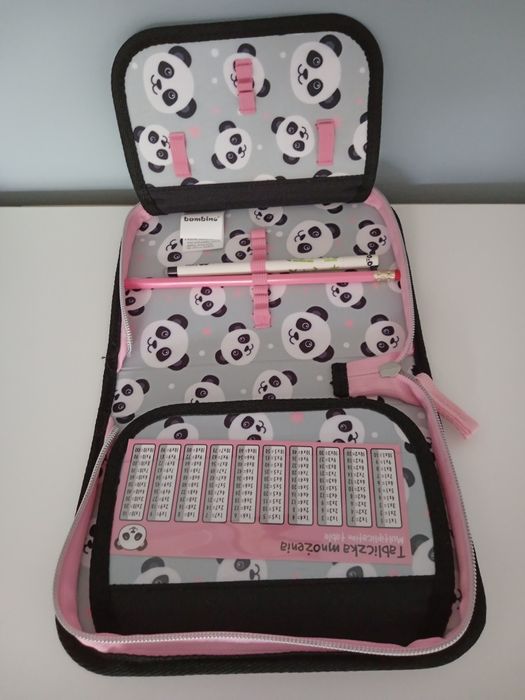 Piórnik szkolny nowy Bambino Panda