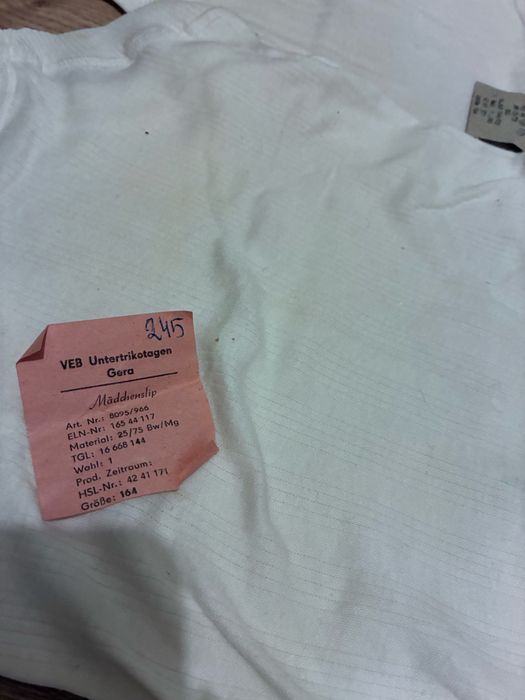 Komplet Dwóch par majtek NRD 164 z wysokim stanem