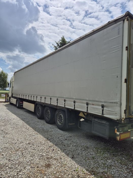 Krone SD firanka OKAZJA, podnoszona oś, nowe plandeki