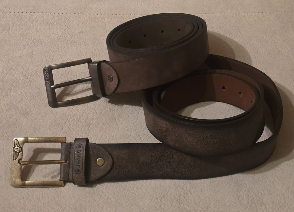 Skórzany pasek myśliwski 2szt. Nowe. Na polowanie. Cusual. 130-5cm.