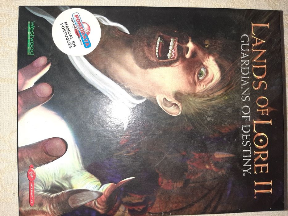 lands of lore 2 PC em caixa original