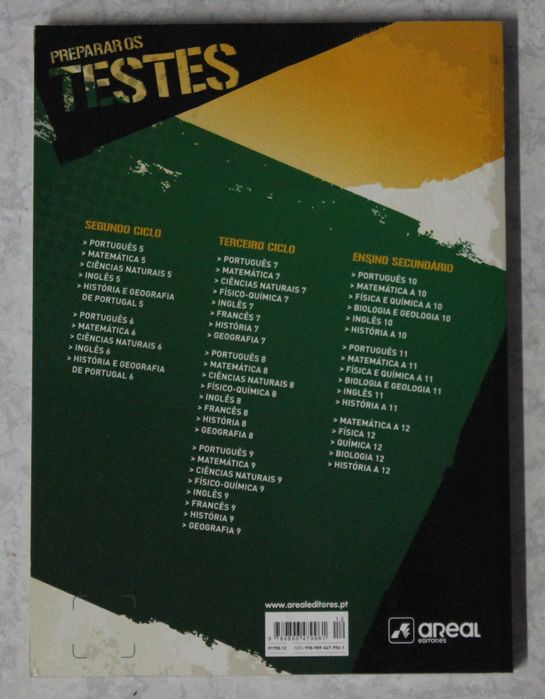 Livro de Preparação para os testes de Física e Química de 10ºAno