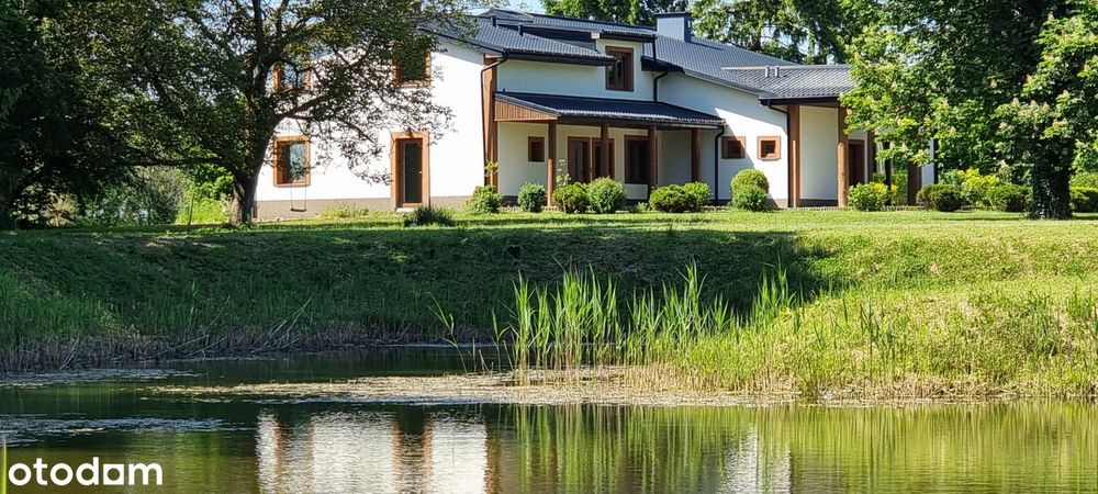Dom/Budynek gospodarczy/ Staw/Dz 1,64 h Gniewino/Dębki/Białogóra/Morze – pohled 2