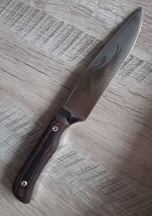 Ніж кухонний, туристичний. Нож кухонный. Сталь 50х14МФ