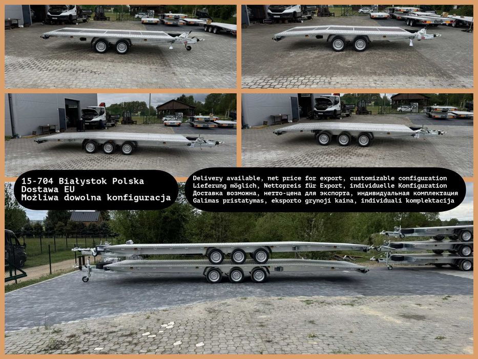 Laweta 450x210cm nowa Niewiadów Jupiter 2700kg