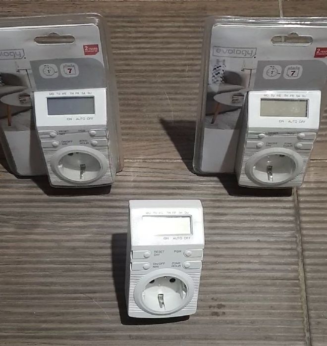 Tomadas com temporizador