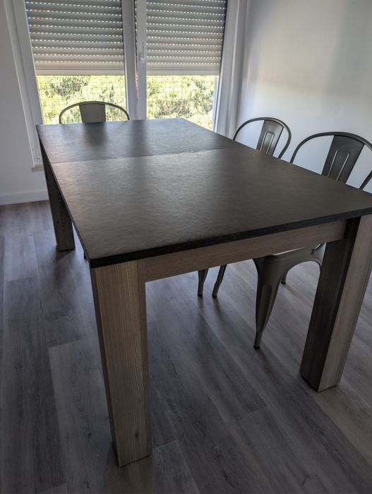 Mesa extensível vettera conforama