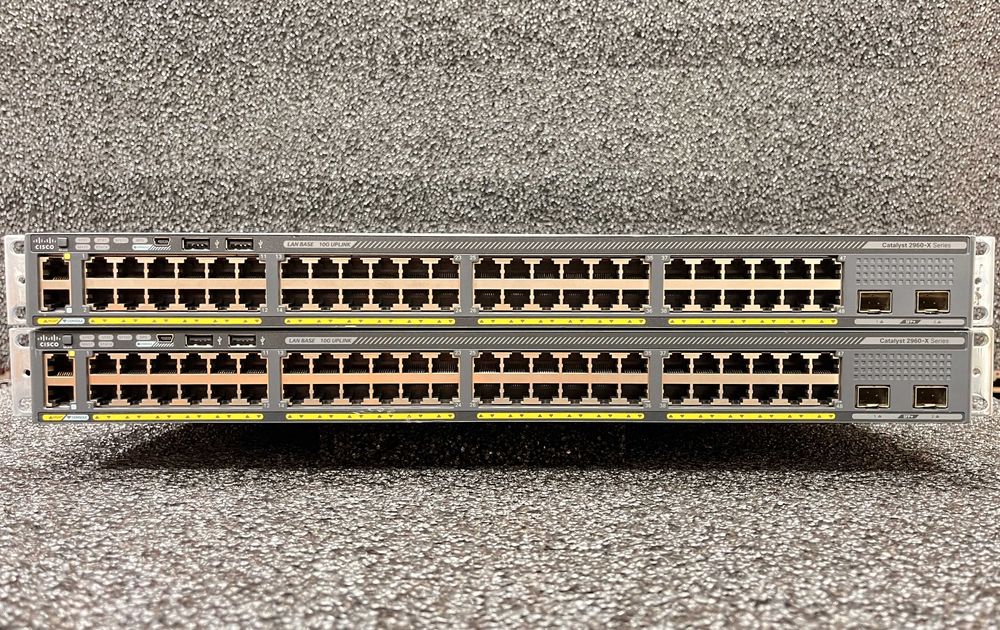 Комутатор Cisco WS-C2960X-48TD-L