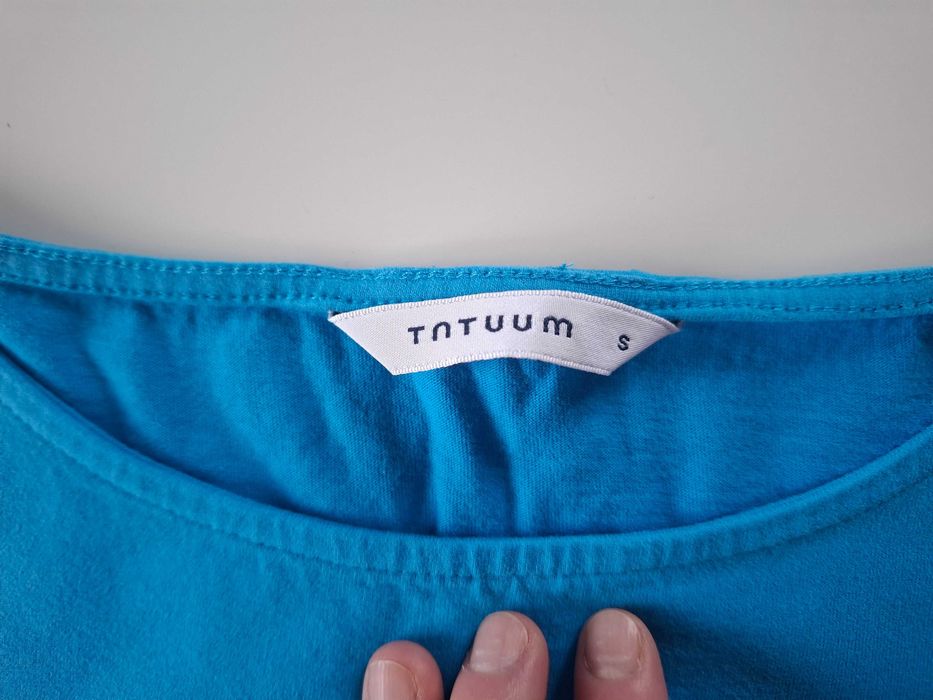 Koszulka Tatuum S nadruk pies mops mopsik 100% bawełna organiczna