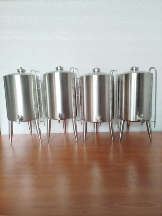 Cubas inox polido artesanais robustas
