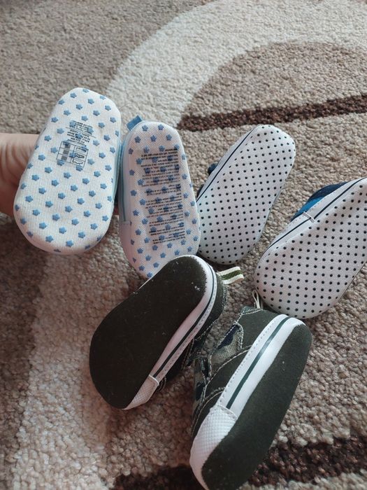 Buciki niemowlęce dla chłopca