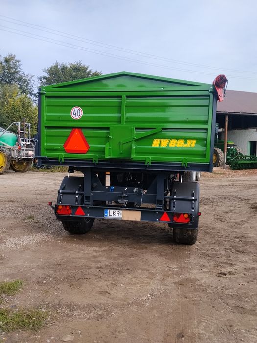 Przyczepa wywrotka na trzy strony HW 80.11