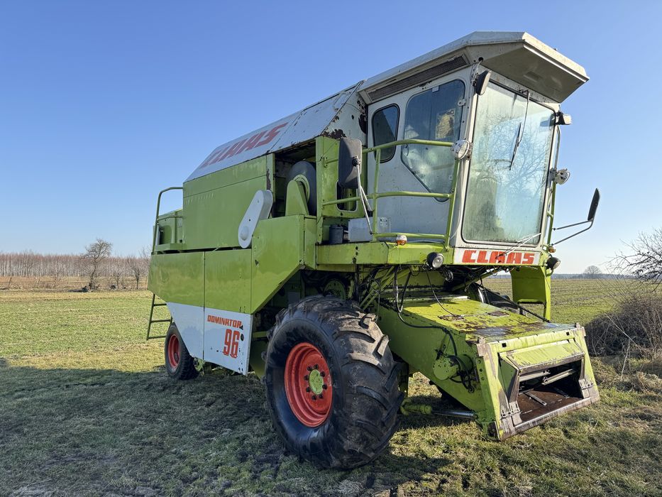 Claas Dominator 96 • Hydrostat • Silnik Mercedes • Heder 4,5 m + wózek