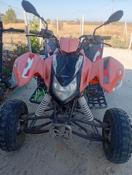 Moto quatro a troca