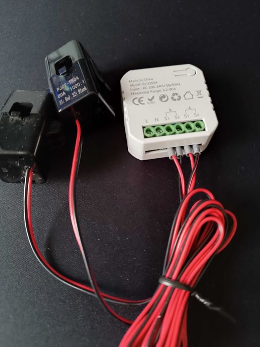 Moduł pomiaru prądu PJ-1103A (TUYA WIFI) – stan bardzo dobry