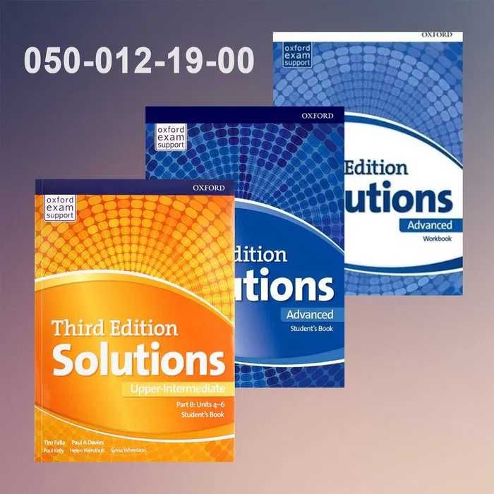 Solutions - комплект Pre-Intermediate - англійська