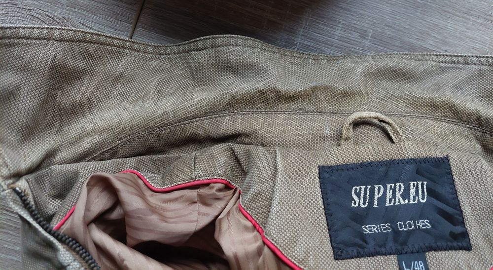 Kurtka męska, katana L/XL jasnobrazowa-khaki