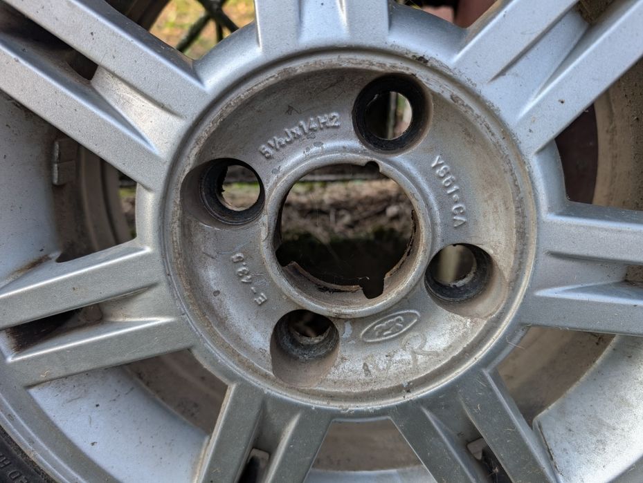 Felgi aluminiowe alufelgi 14 cali Ford Fiesta Ka