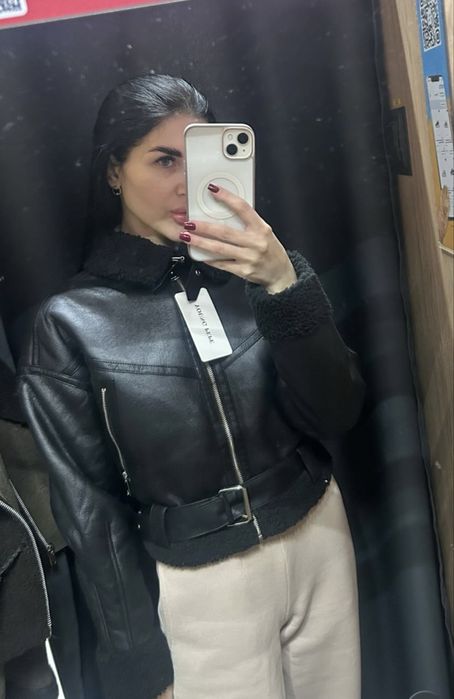 Дебленка чонрна в стилі Zara