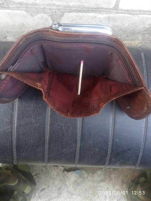 Кожаный кошелек CHANEL