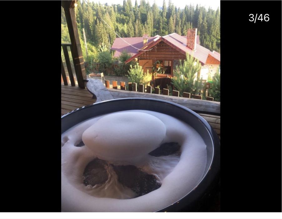 Котедж Hirska Vatra з Чаном  та літнім басейном