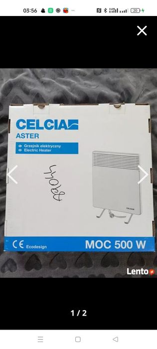 Grzejnik elektryczny Celcja