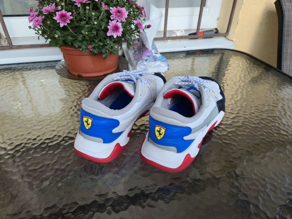 Кроссовки PUMA Scuderia Ferrari x Storm ‘WhiteSilver’, р. 45.