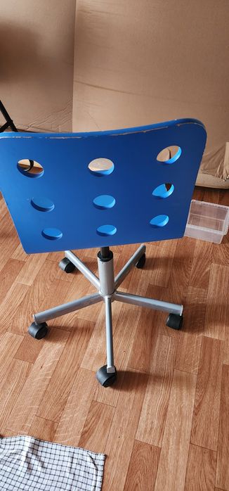 Cadeira crianca azul ikea