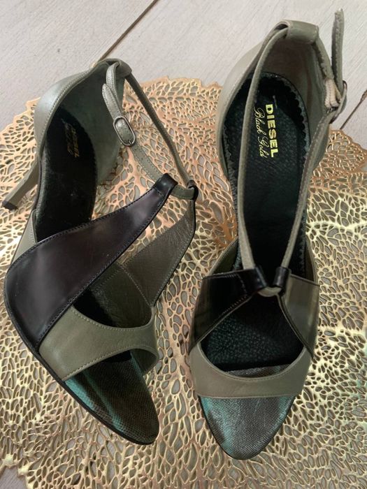 босоножки Diesel Black Gold (Dishy)