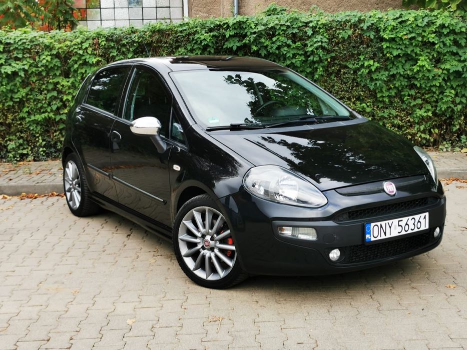 Fiat Punto EVO 1.4 Turbo  140KM •192tyś km•Oryginał•Nowy Rozrząd•