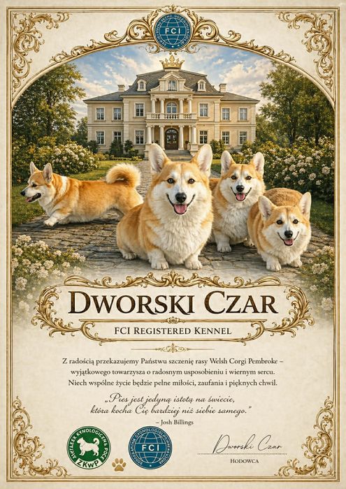 Wels Corgi Pembroke suczka FCI