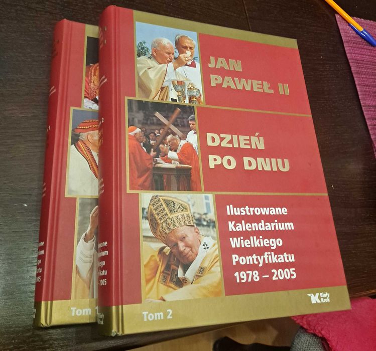Jan Pawel 2 .dzień po dniu tom 1 i 2