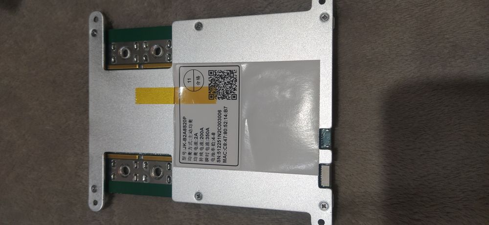BMS JK-B2A8S20P 200/350A балансир 2А  клеми  прохідні 200A запобіжник