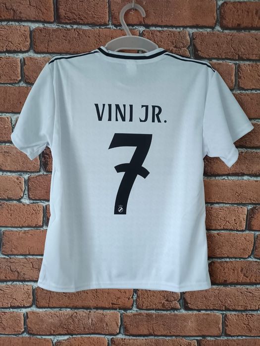 Koszulka piłkarska dziecięca Real Madryt Vini Jr rozm. 122