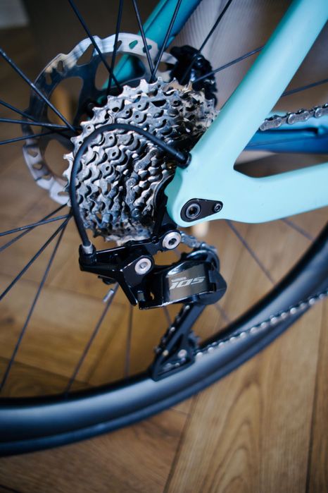 Bianchi Oltre rozm. 55 105 Carbon, hydraulika, koła karbonowe Vinci