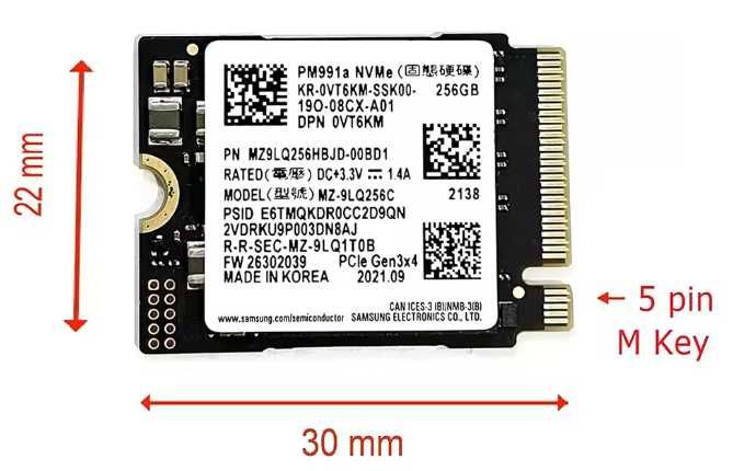 (Novo) Samsung OEM 128GB 3.500/1.500 Disco SSD NVMe PCIe 4.0